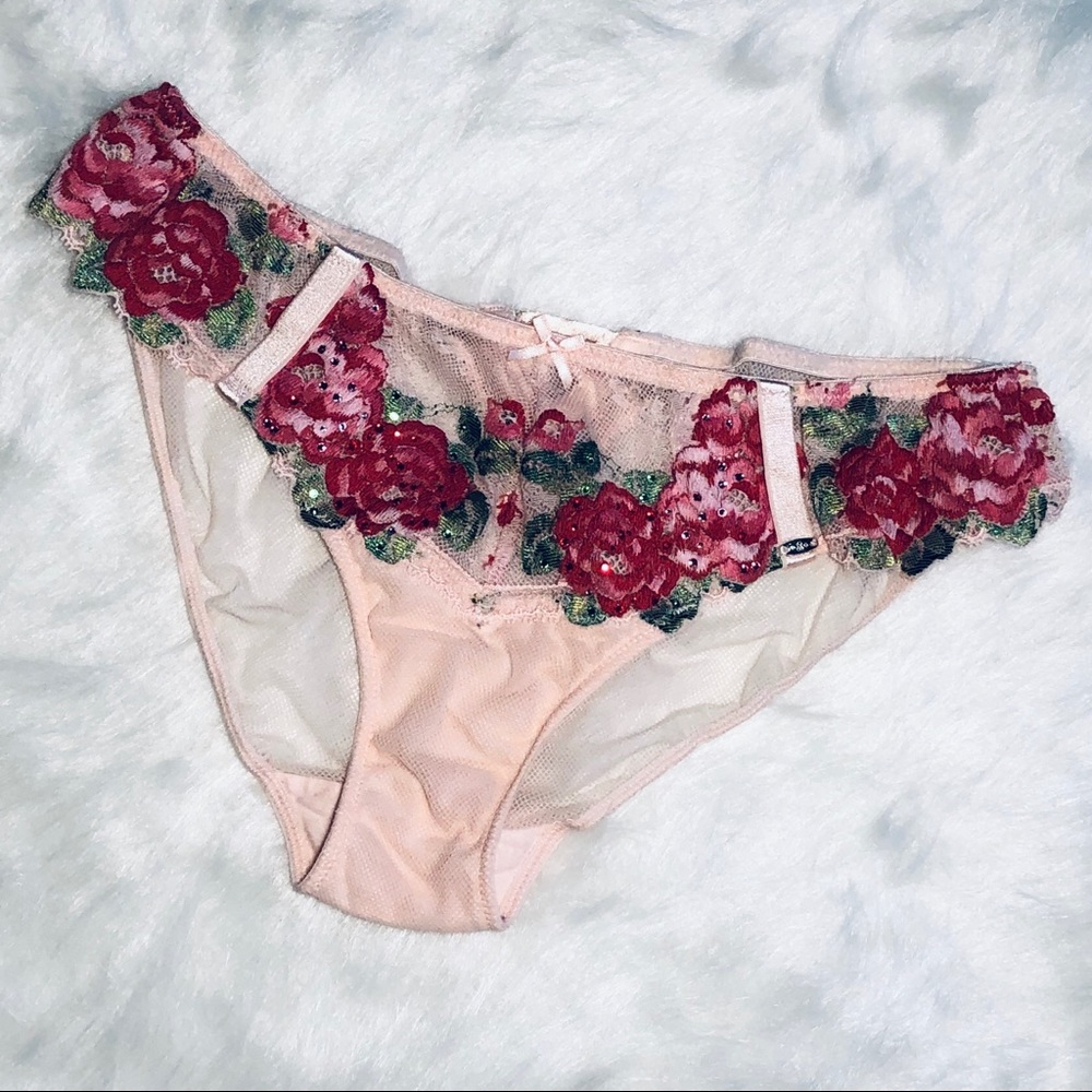 Victoria's Secret Jeweled Low Rise Cheekini